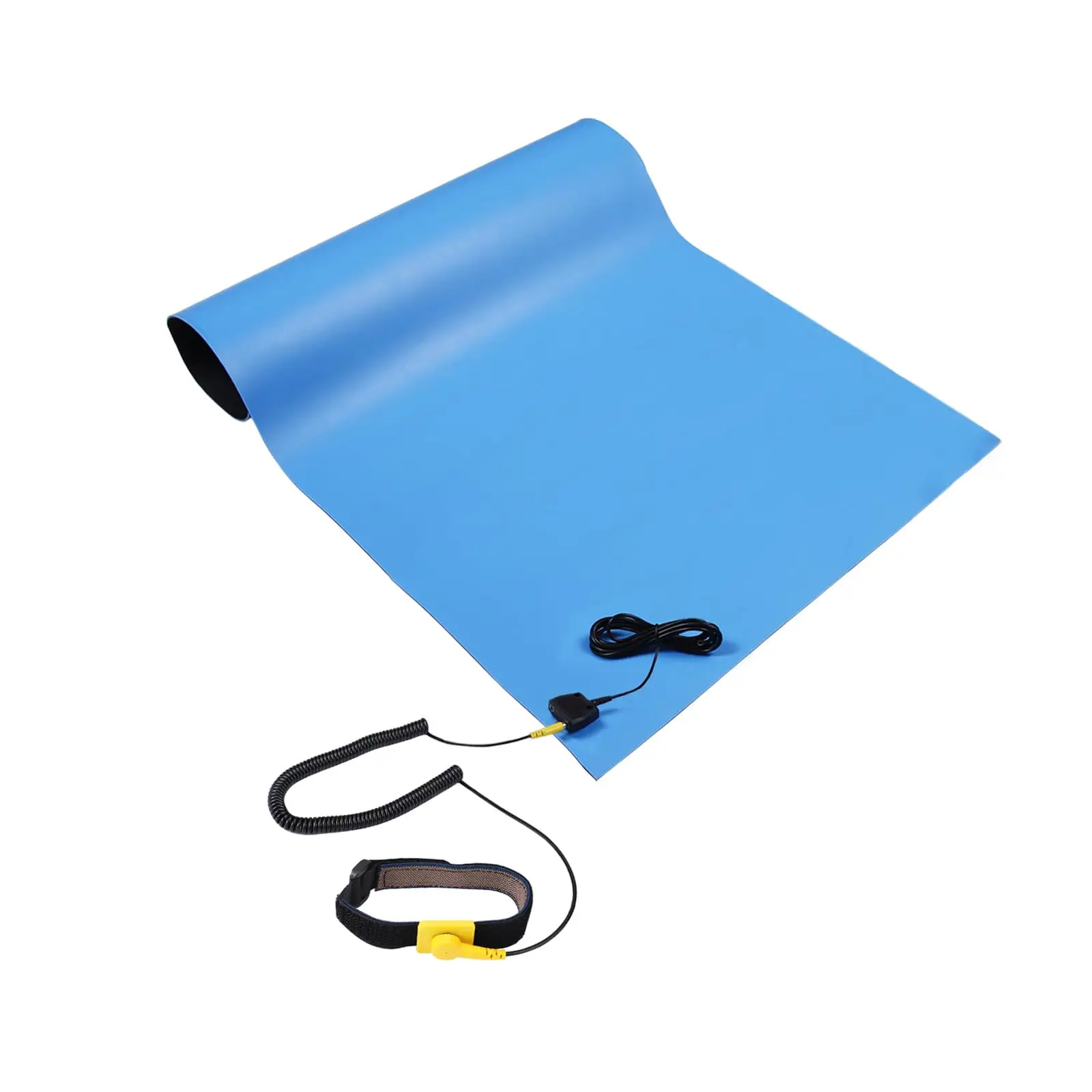 Custom Cutting Anti-static ESD Industrial Cleanroom Table Mat 2 3 Layers Green Grey Blue 1.0m*10m*2mm Antistatic ESD Rubber Mats