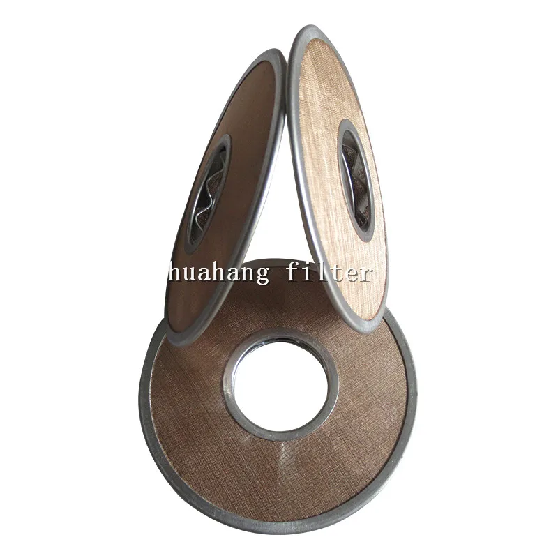 Custom Porous metal components stainless steel SS 316L round screen filter disc SS Wire Mesh SPL Filter Disc SPL25 SPL32