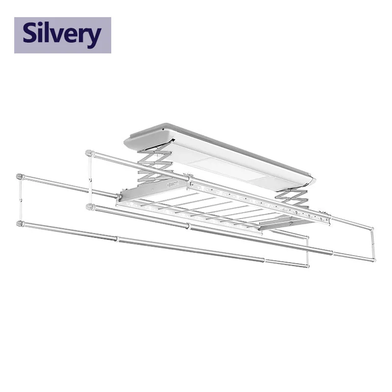Домашняя электрическая складная Автоматическая потолочная полка для мойки одежды