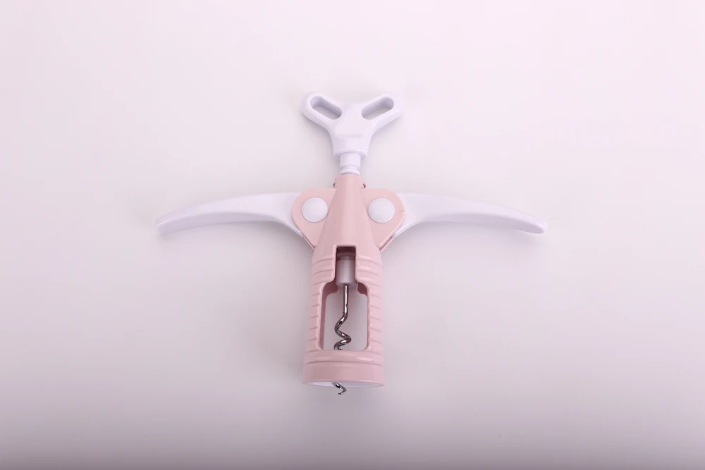  Factory Sale Various Hand Held Luxury Wedding Favor Custom red cork screw Wine Bottle Opener corkscrew set