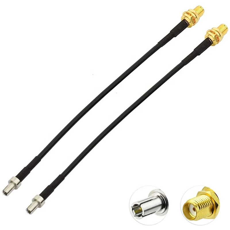 Best Selling 4G LTE Antenna RG174 Cable 15cm With SMA Female to TS9 Connector