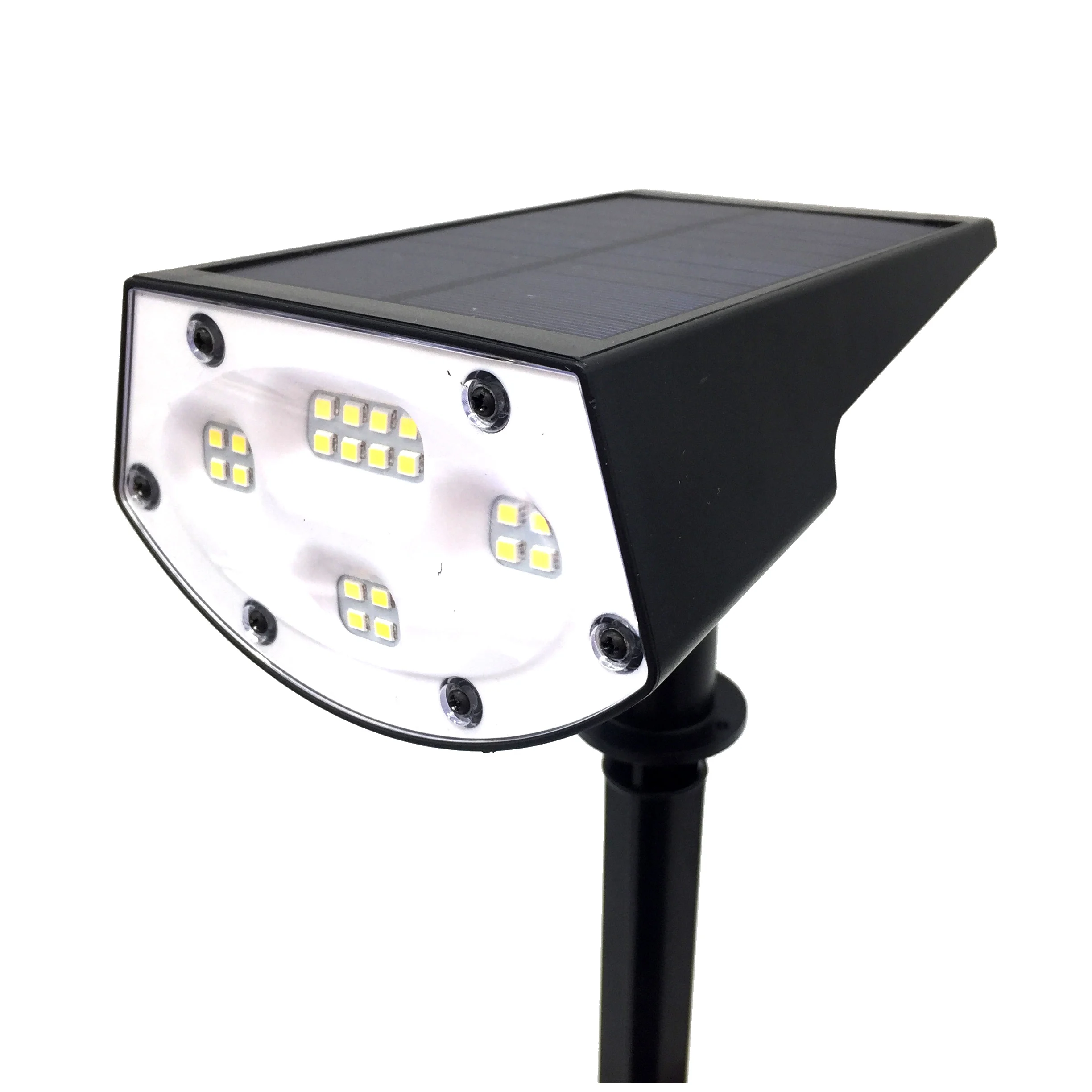 20 LED Adjustable Solar Spot Light Wall Mounted or garden Spike Spotlight Outdoor
