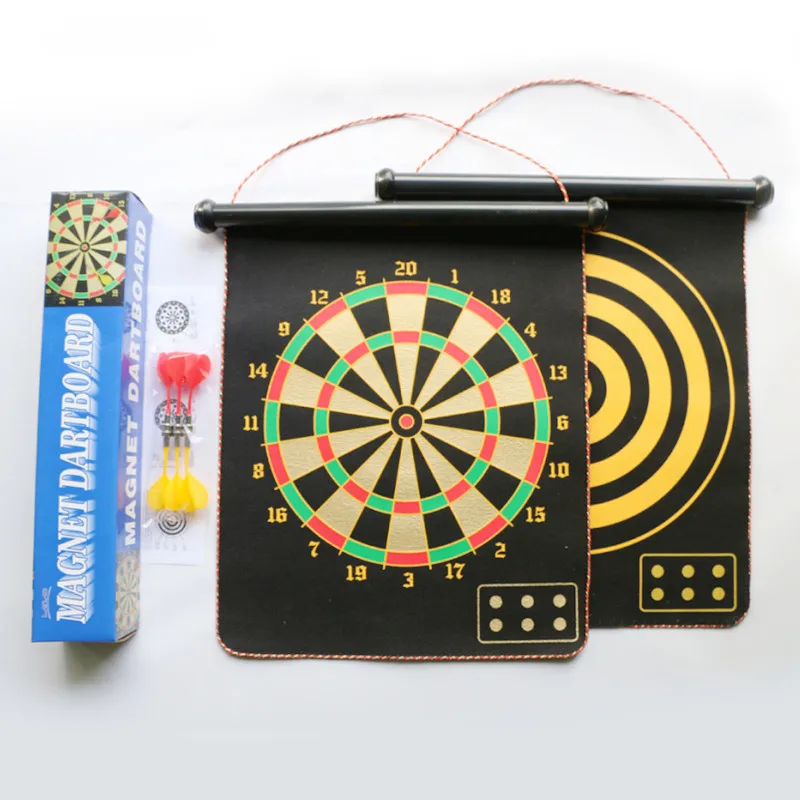 Entertainment Dual Side Used Dartboard With Magnetic Dart On Sale