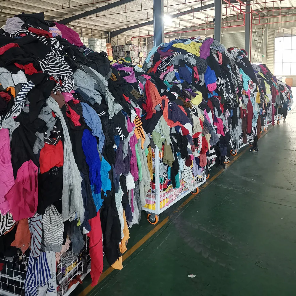 industri wast rag supplies cotton mix color tshirt industrial wiping rags for cleaning