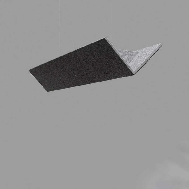 Acoustic Ceiling Baffle noise  high quality pet acoustic ceiling baffles ceiling baffles for noise reduction