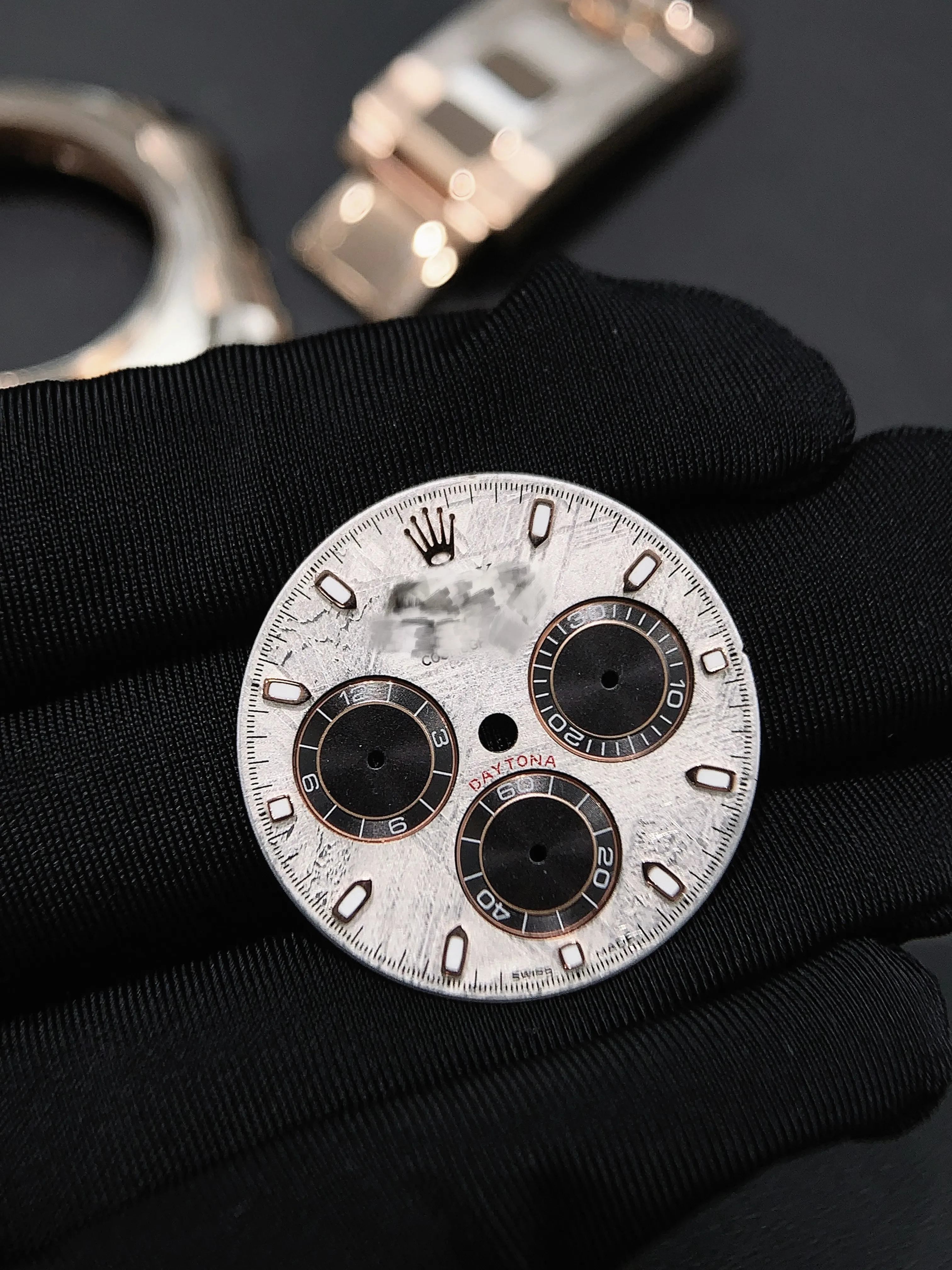 18K Gold Automatic Machinery Watch Accessories  for rl  Luxury Watch Case  bezel And  Folding Clasp With Safety