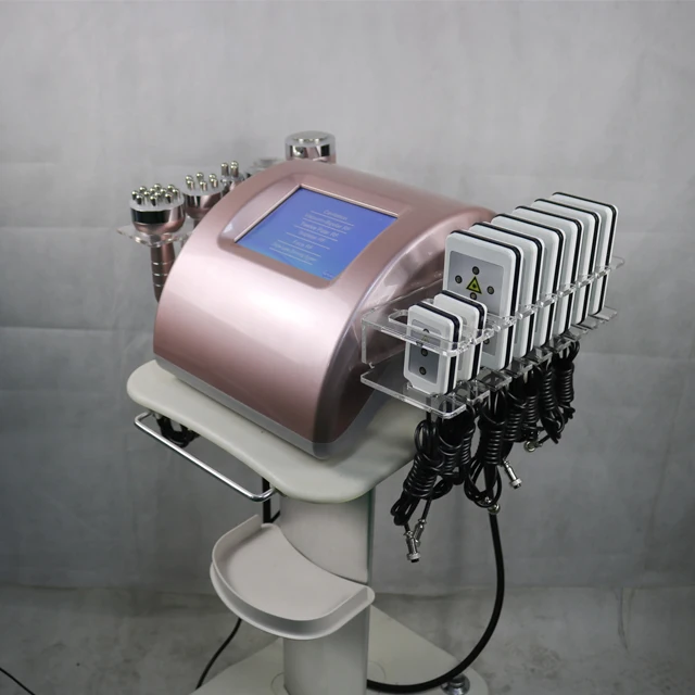 2022 Hottest cavitation rf lipolaser  6 in 1 lipolaser cavitation rf slimming beauty equipment