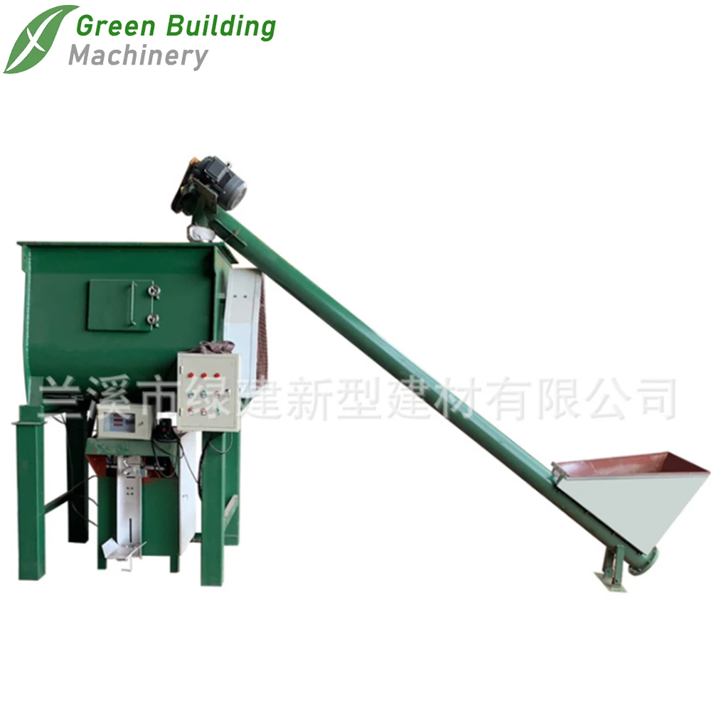 Auto Weighing and De-dust Dry Polymerric Mortar Crack-sealer Putty Powder Mixer