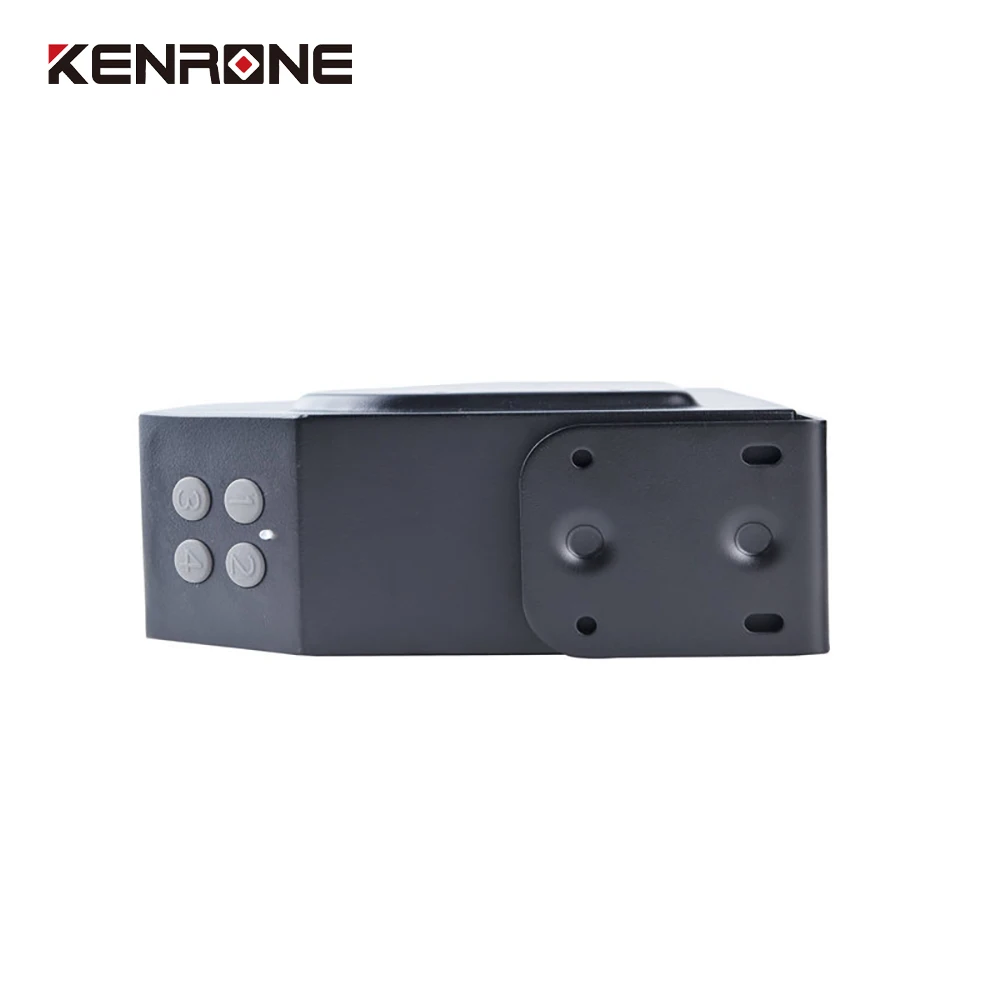 Oem Electronic Code 4 Button Biometric Pistol Safe  With External Power Jack