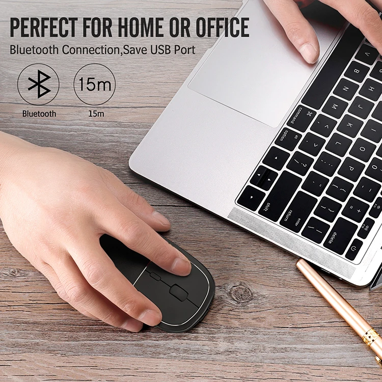  Перезаряжаемая беспроводная мышь с Bluetooth для MacBook pro/MacBook