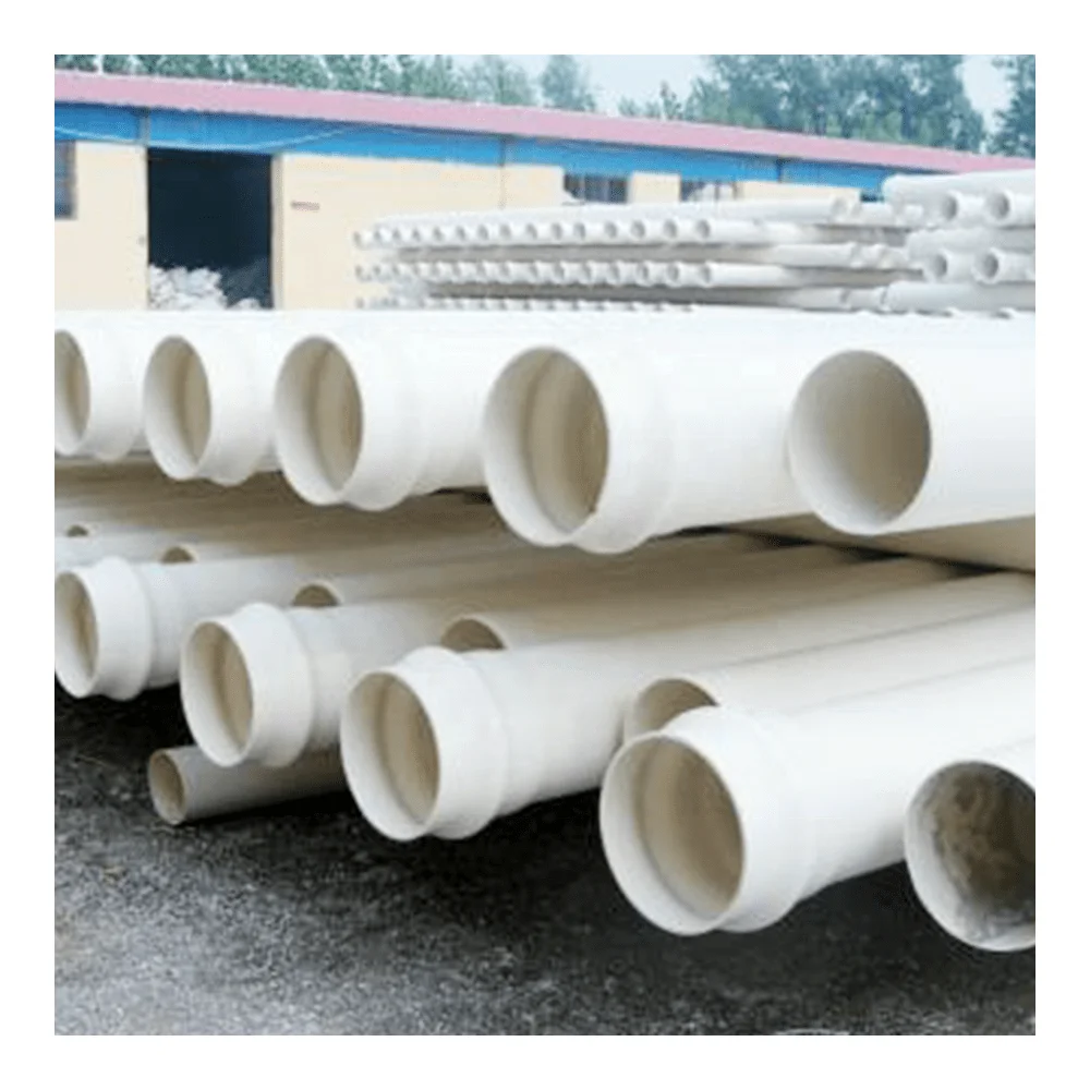 Wholesale 160Mm 200Mm 400Mm Sn8 110Mm 160Mm Class E High Pressure Pn6 Pipeline Rain Pvc Pipe Upvc Plastic Tube Pipes For Water