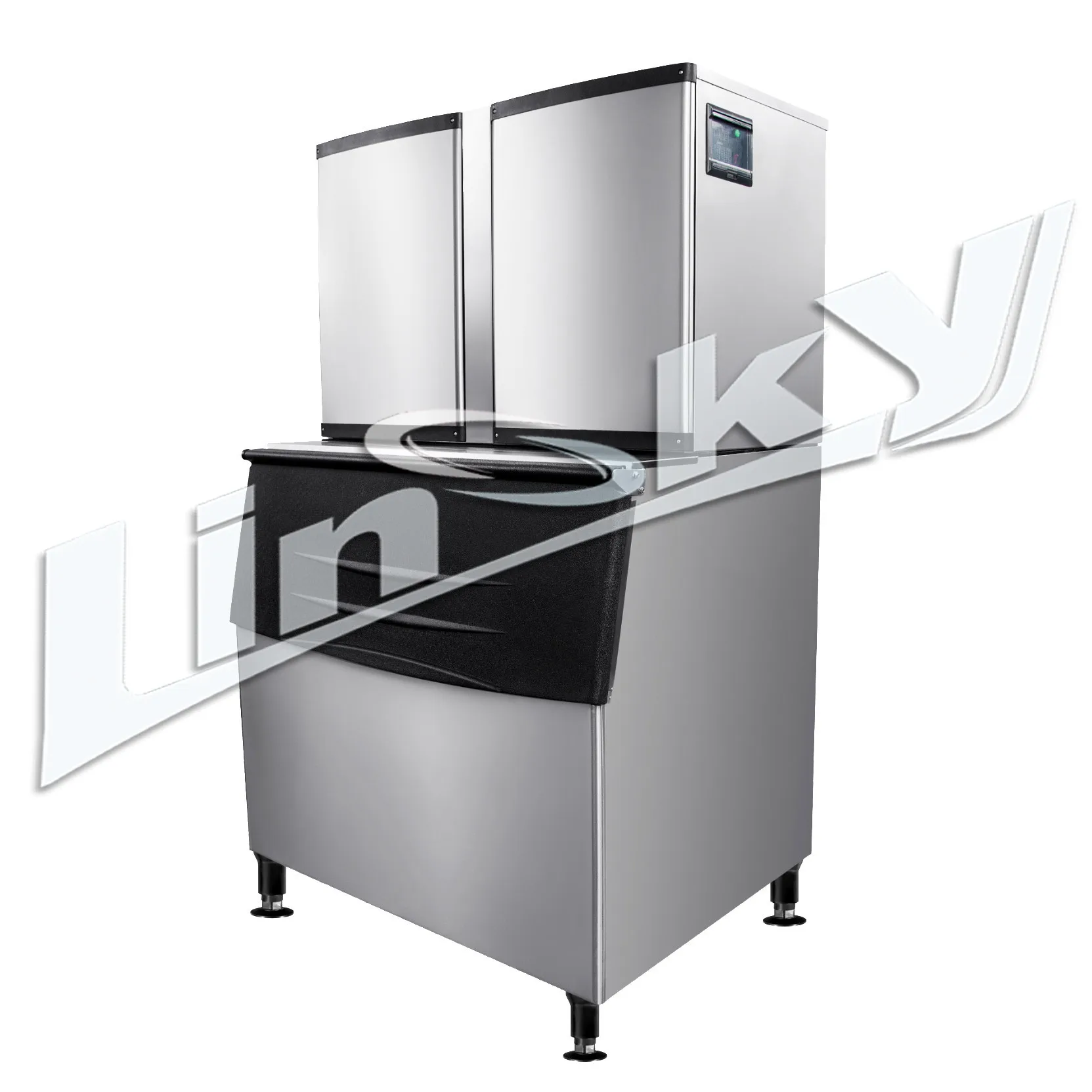 Comercial icemaker 1000kg capacity ice cube making machine