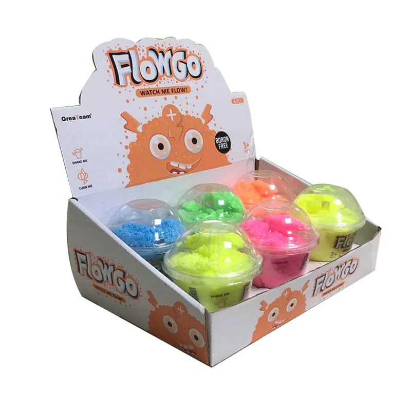  Антистрессовая резиновая игрушка Flow Go 85 г суперлегкая глина для детей и