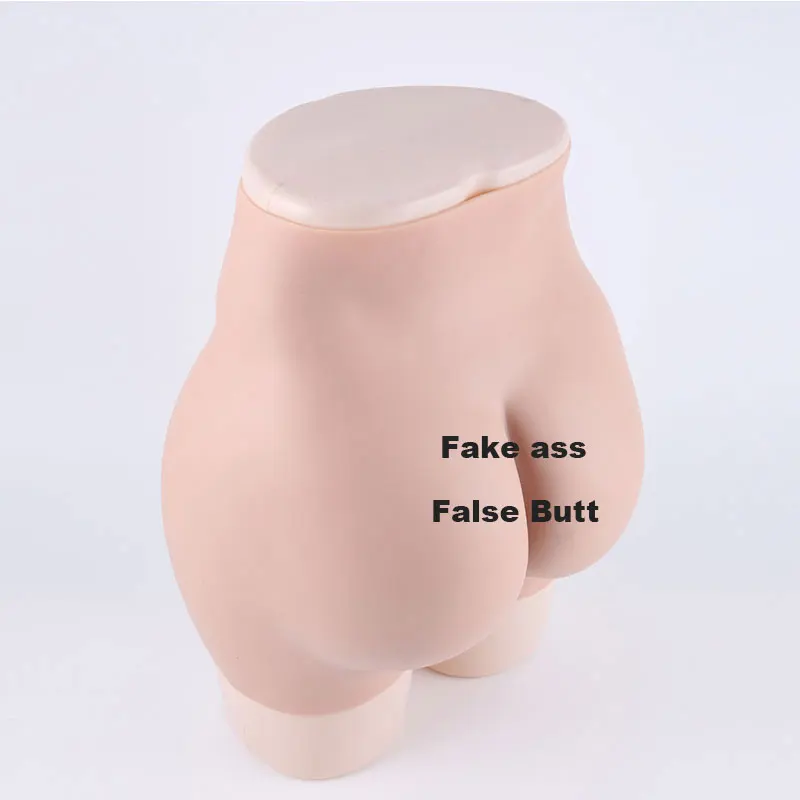 Wholesale False Ass Underwear Briefs Open Front Panty Transgender Hip shaping Silicone One Piece Push Up Panties