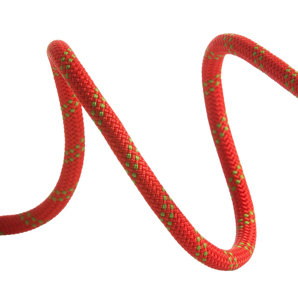 Hot sale ISO9001 4mm 6mm hollow braided rope polyester climbing rope with hook