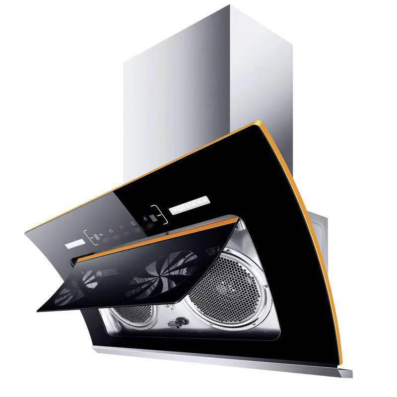 Best Quality Kitchen Appliance Touch Control 60 cm - 90 cm chimney hood Carbon filter Home Electric range hood