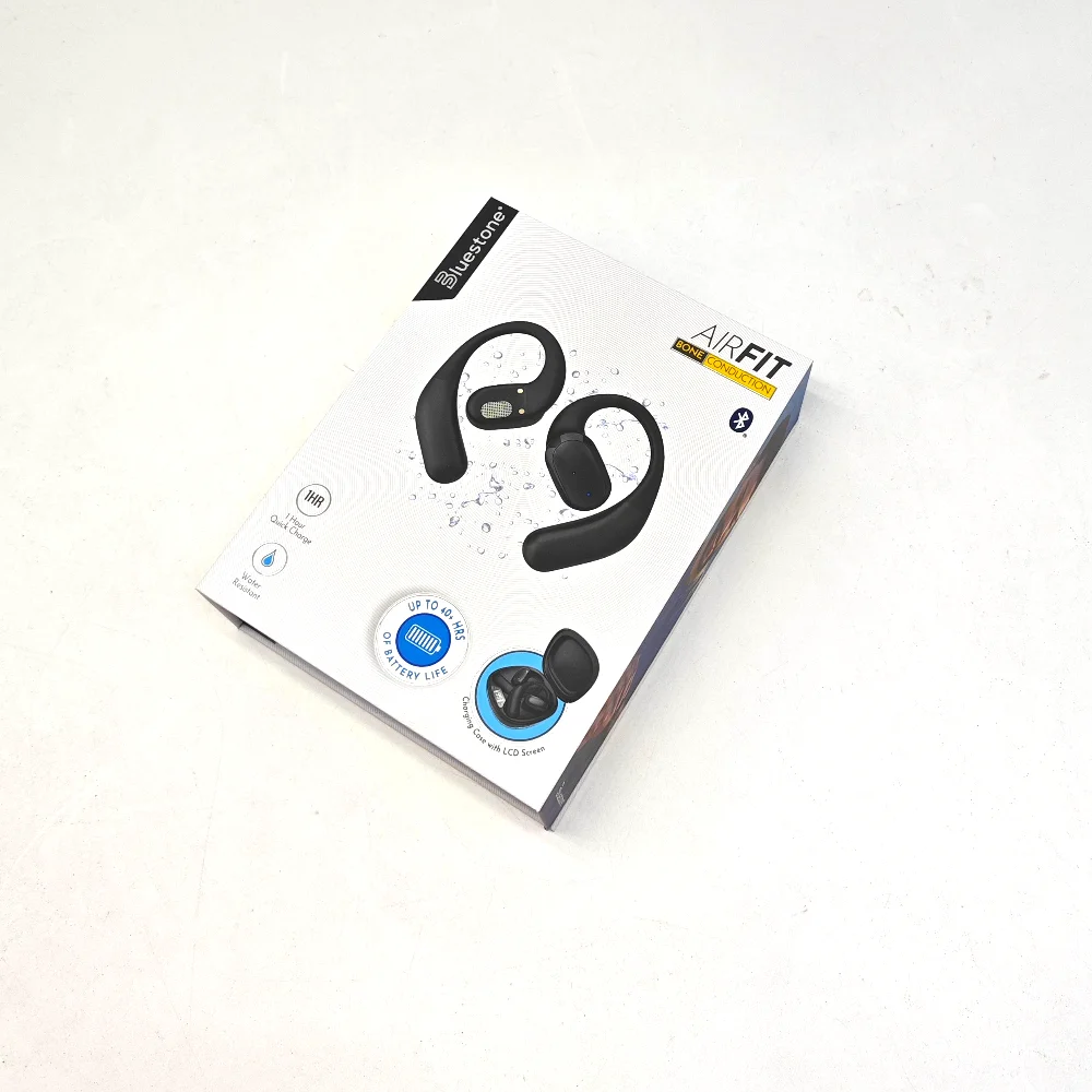 Custom Logo 4 CMYK Flip Cover Box Earphone Packaging Box with Magnet