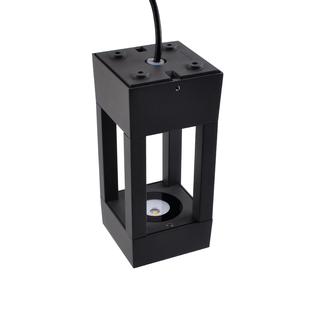 
NEXLEDS GL09 5W black color square shape aluminum garden lamp led bollard light 