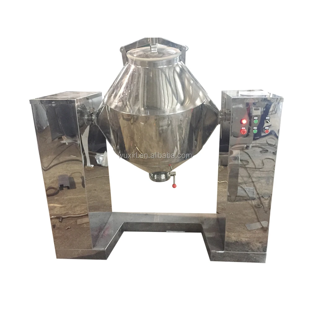 CE w type double cone dry powder shape mixer mixing machine for food protein animal feed vertical pharmaceutical screw blender