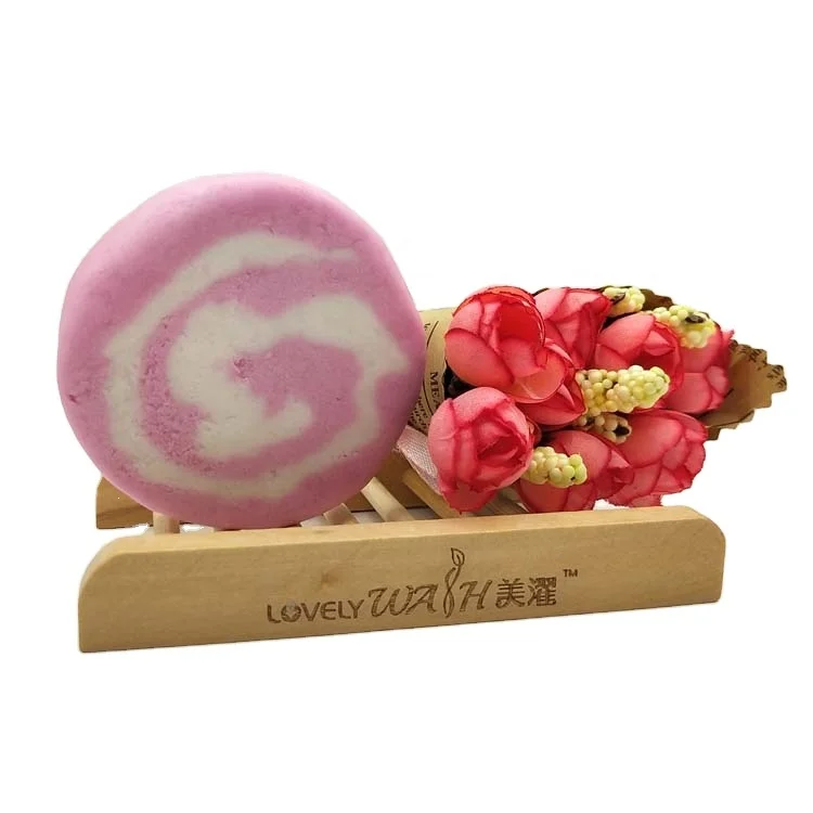 Натуральная Органическая Очищающая питательная пузырчатая балка ручной работы для душа