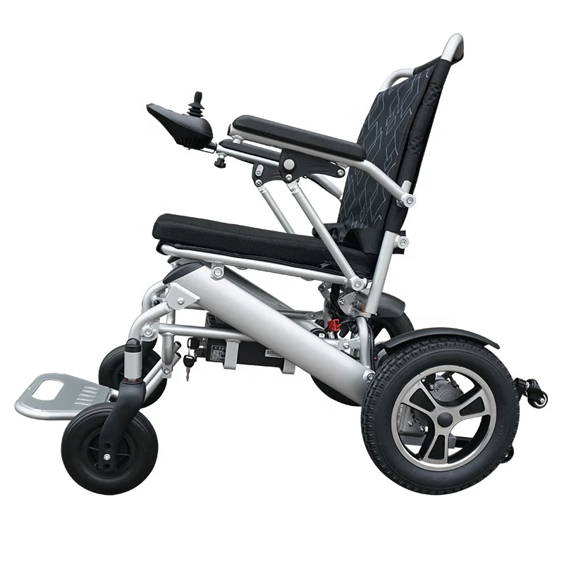 
Outdoor Long Range Joystick Electric Power Driven Beach Wheelchair 