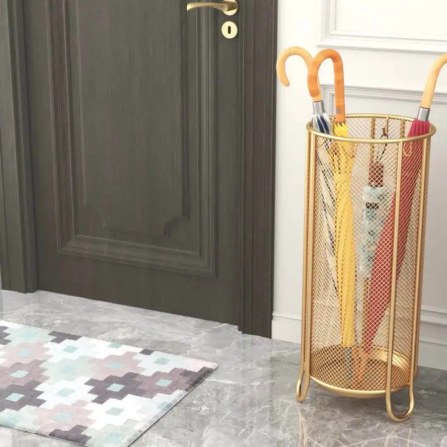 Factory Wholesales Umbrella Stand Home and Good Quality Promotion Umbrella Stand with Cast Iron Umbrella Stand