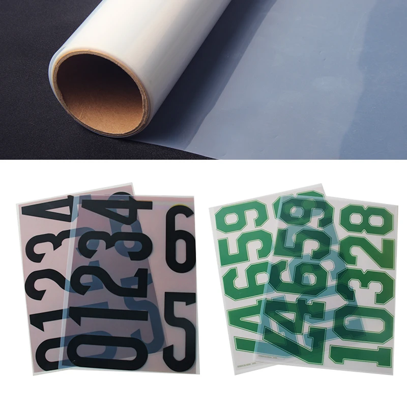 Factory wholesale quick drying transparent PET waterproof inkjet film roll for positive silk screen printing