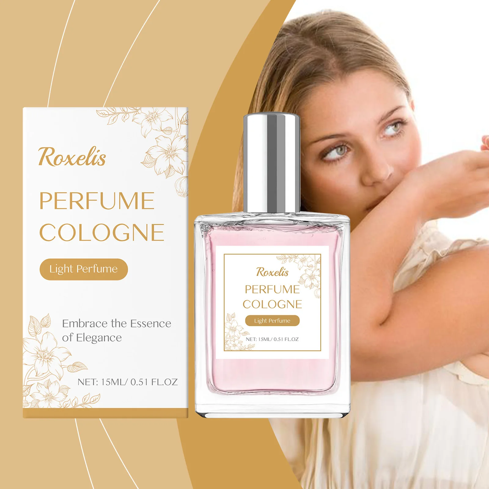 Rose Pheromone Perfume For Women Lasting Charming Romantic Attraction Flirting Fresh Plant Floral Scent Dating Fragrance Perfume