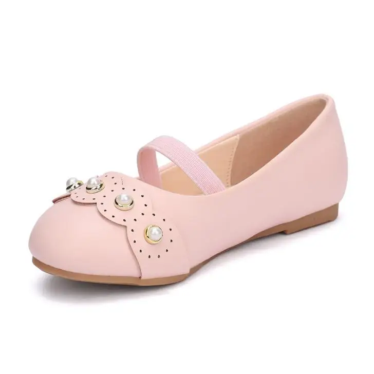 Factory Price Wholesale Children Bowknot Non-slip Soles Casual Princess Shoes For Girls