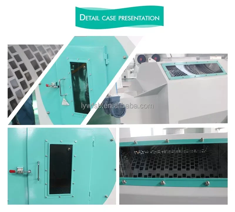 Drum Precleaner to Sieve Grain/Maize/Sorghum For Feed Making
