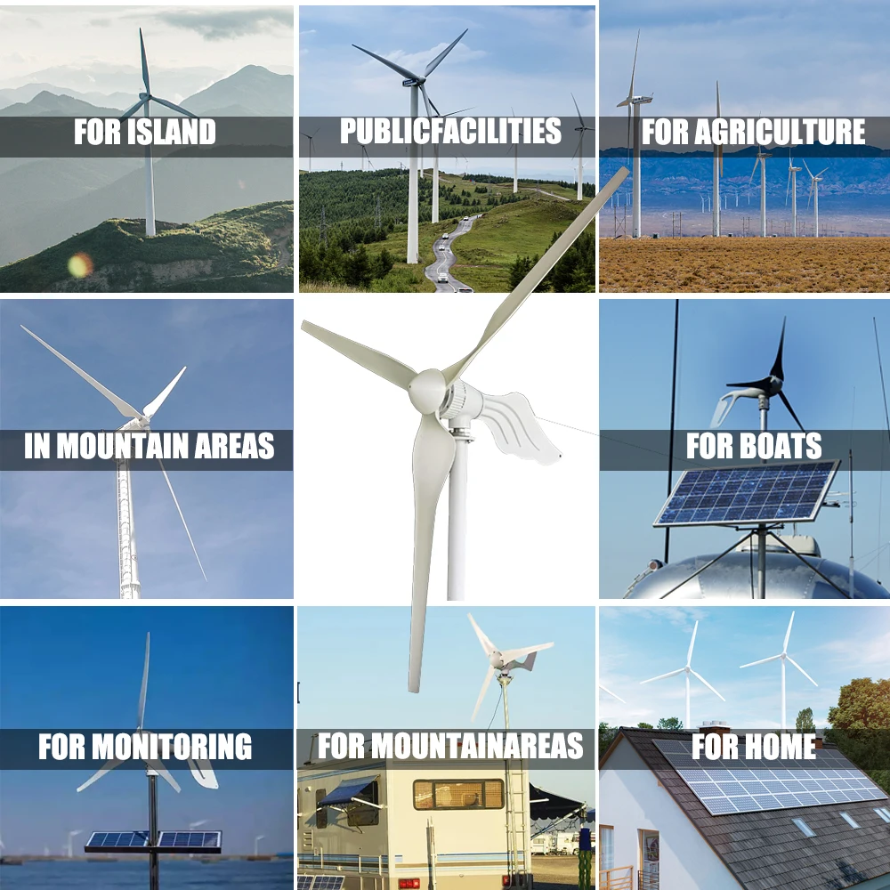 ELEGE Popular product wholesale price 800w wind turbine 24V 48V home wind turbine 500w 800w wind generator