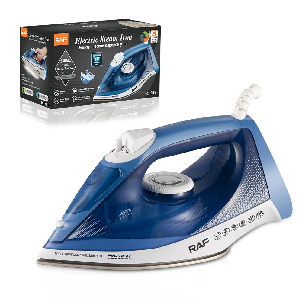 RAF Hot Sales Hotel Guest Room Steam Electric Iron Multifunction Professional Steam Iron For Dry Clean with Burst of Steam