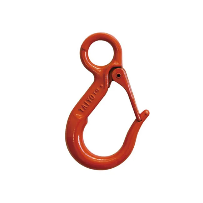 Plain Hardware Safety Latch Optimal Adjusting Weight Lifting Hooks