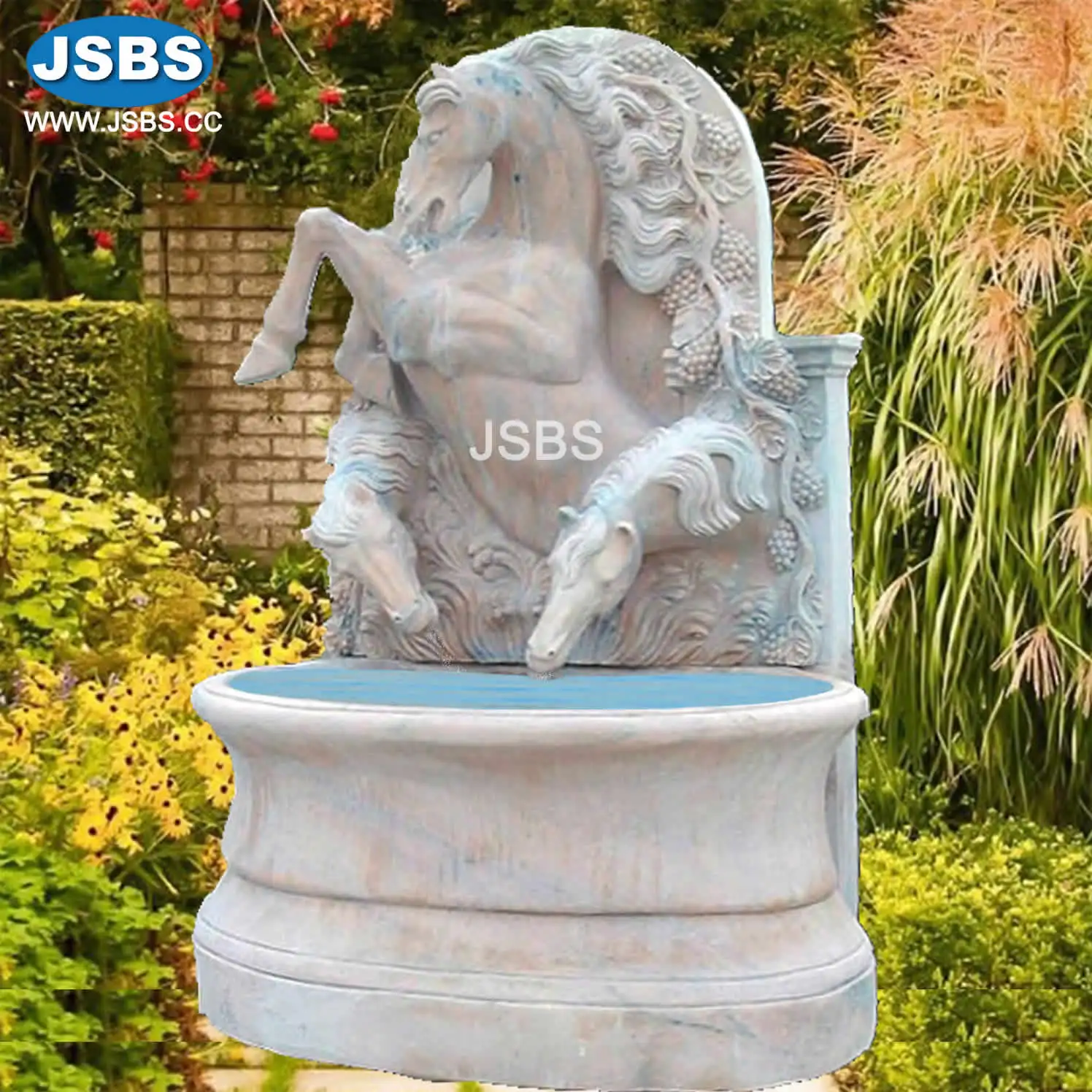 Design Natural Marble Waterfalls For Home