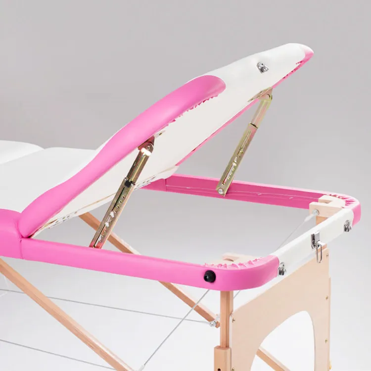 Better folding wooden spa bed massage table for sale