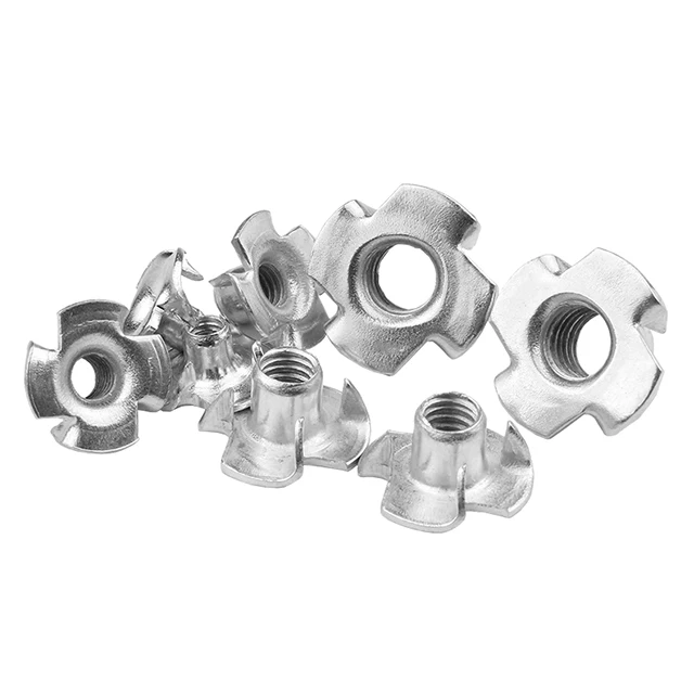 Wholesale T-nut M6 M8  Furniture Office Chair Nuts