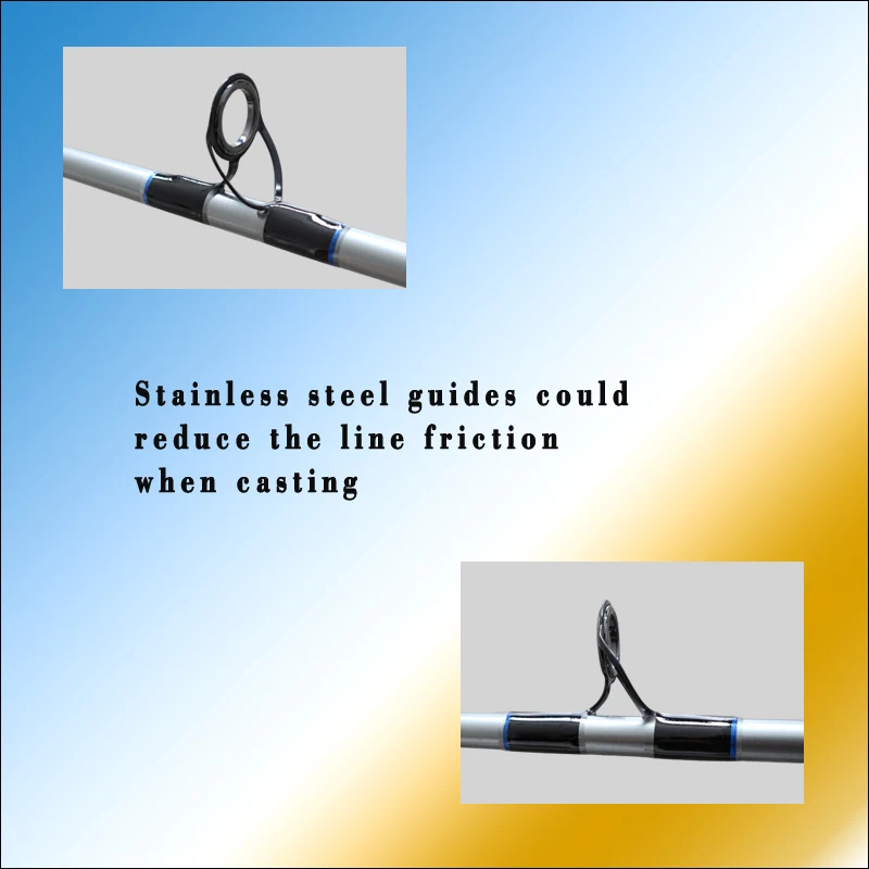 Downrigger Medium Light Action Epoxy Glass Trolling Casting Fishing Rod