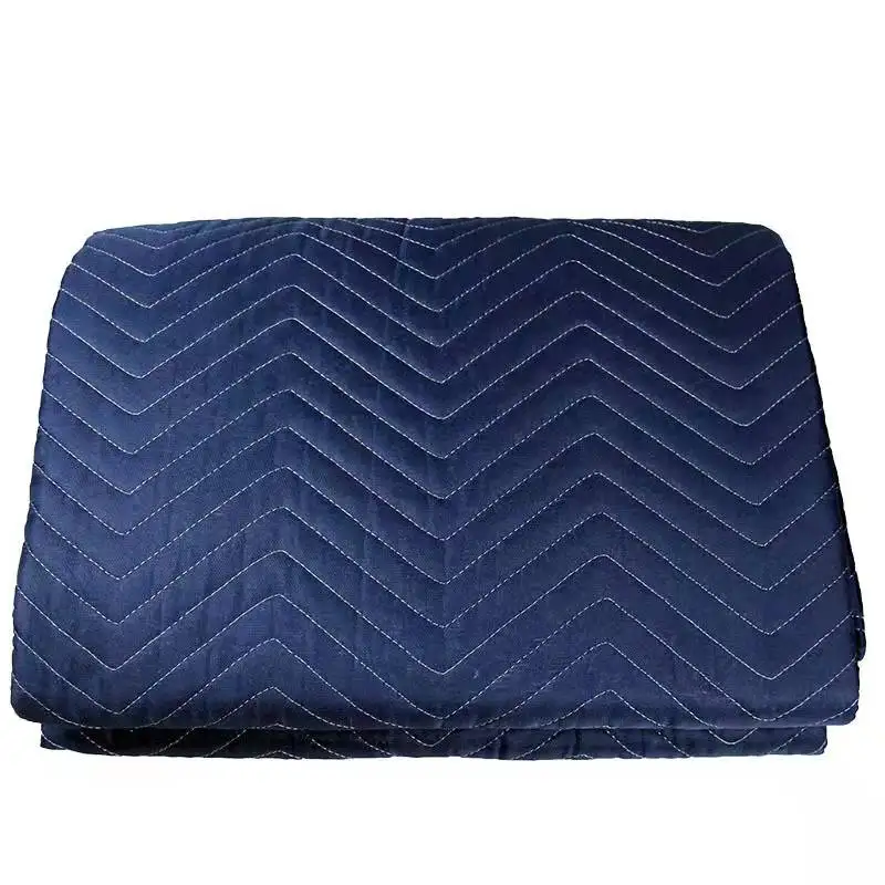 high quality black navy grey color moving blankets on sale