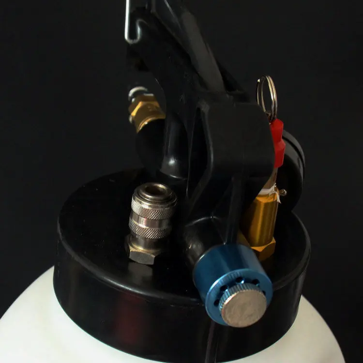10L Pneumatic Air Engine Transmission Gear ATF Oil Filling Tool Fluid Extractor Dispenser Refill Pump Tool Kit With Adapters