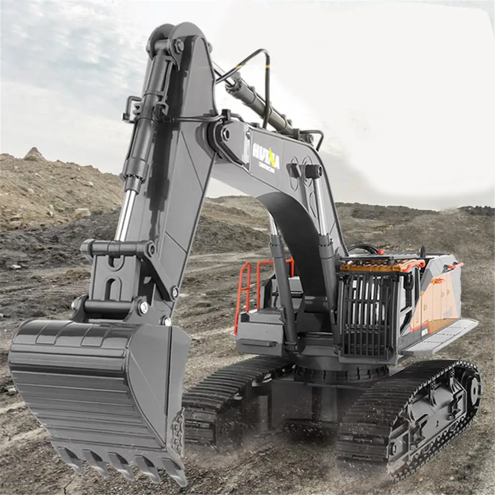  Huina 1592 новейший самый экономичный 1/14 масштаб 22 канала 2 4 ГГц RC экскаватор строительный Игрушечный Грузовик для более 8
