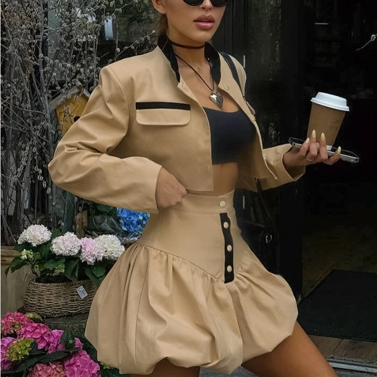 Женский комплект из двух предметов с длинным рукавом