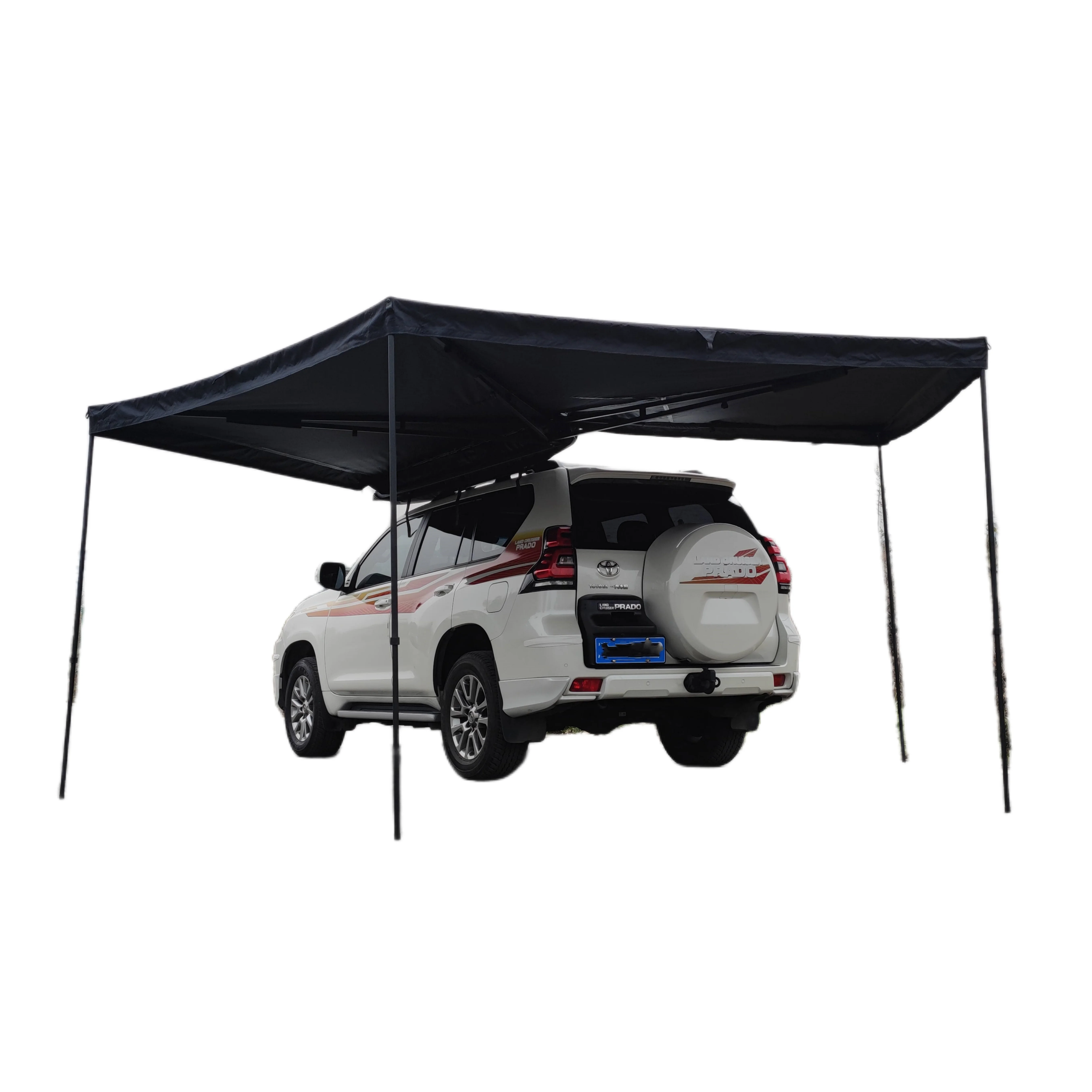 Высококачественный алюминиевый сплав 600D оксфордская ткань Выдвижная свободно стоящая 270 градусов крыло тент