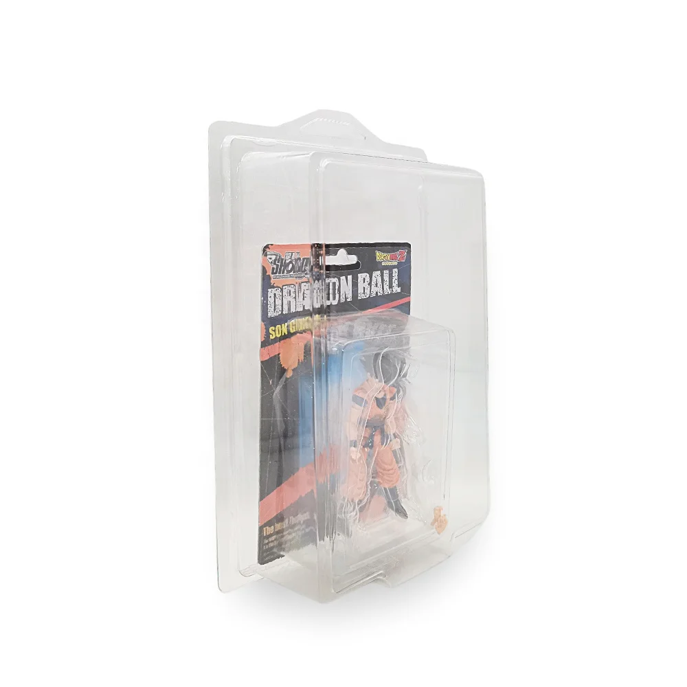 Custom 6 Inch PET Protector Case Blister Pack Action Figure Clamshells