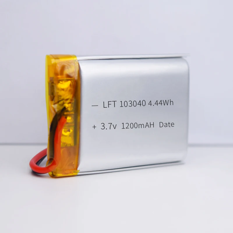 Rechargeable Flexible customized 3.7v 1200mah lipo 103040 battery for POS terminal