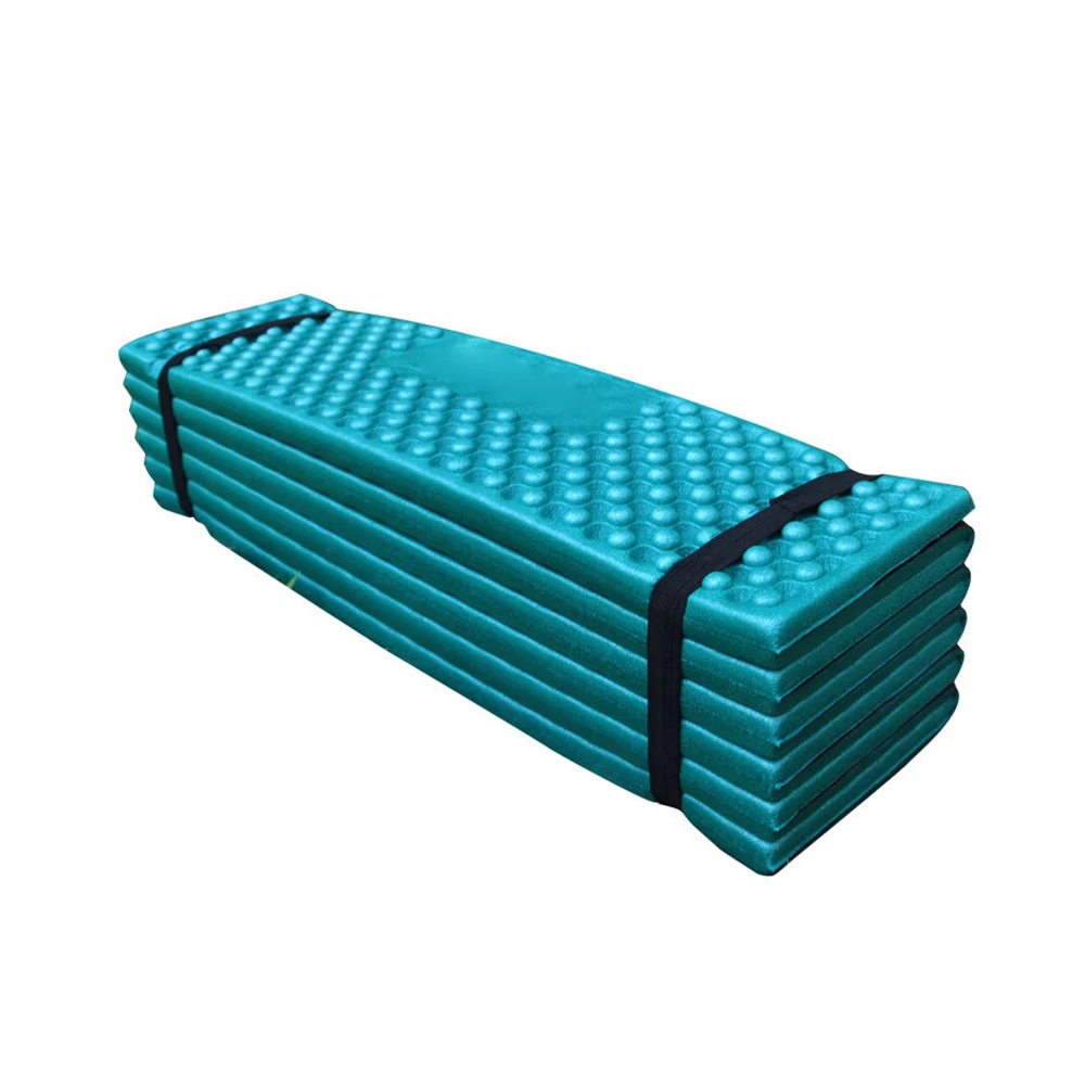 Factory Direct Outdoor Foldable Single Thickened Camping Mat Egg Trough Moisture-Proof Mat