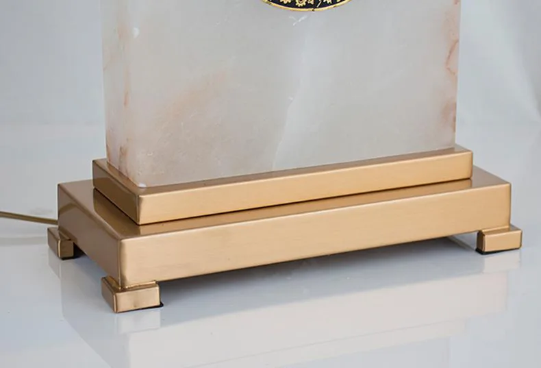 American Desk Lamp Creative Simple Modern Personality Study Living Room Marble Decorative Lamp Led Light Bedroom Bedside Lamp