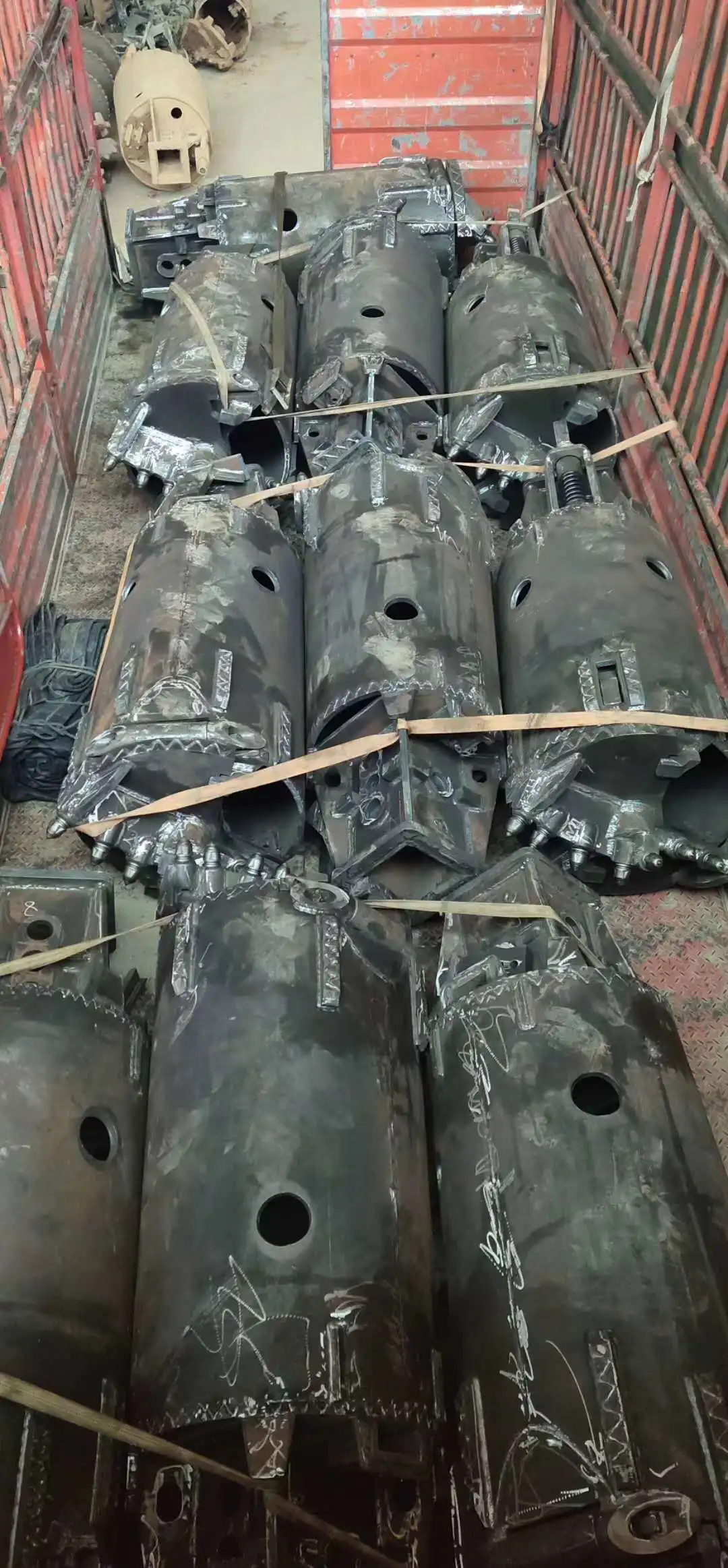 
Conical auger for rotary drilling rig construction works 