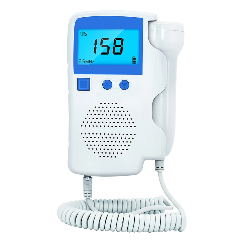 CE Certified Wireless Fetal Doppler Ultrasound Machine Homecare Medical Equipment Baby Fetal Heart Detector