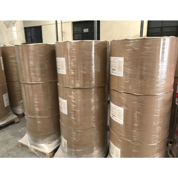 Производство термобумаги jumbo 55 г/м2, термобумаги, сырья, Большие Рулоны