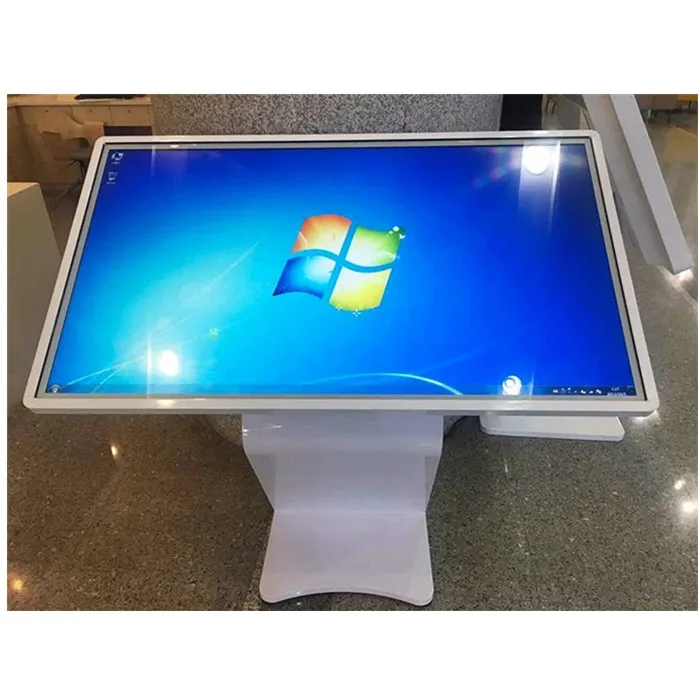 32 43 55inch Touch Screen Self Servise Kiosk Floor Stand High Brightness LCD Interactive Touch Monitor
